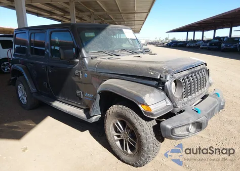 2024 Jeep Wrangler 4Xe Sport S 4Xe z USA, uszkodzony, nr VIN 1C4RJXN61RW149358